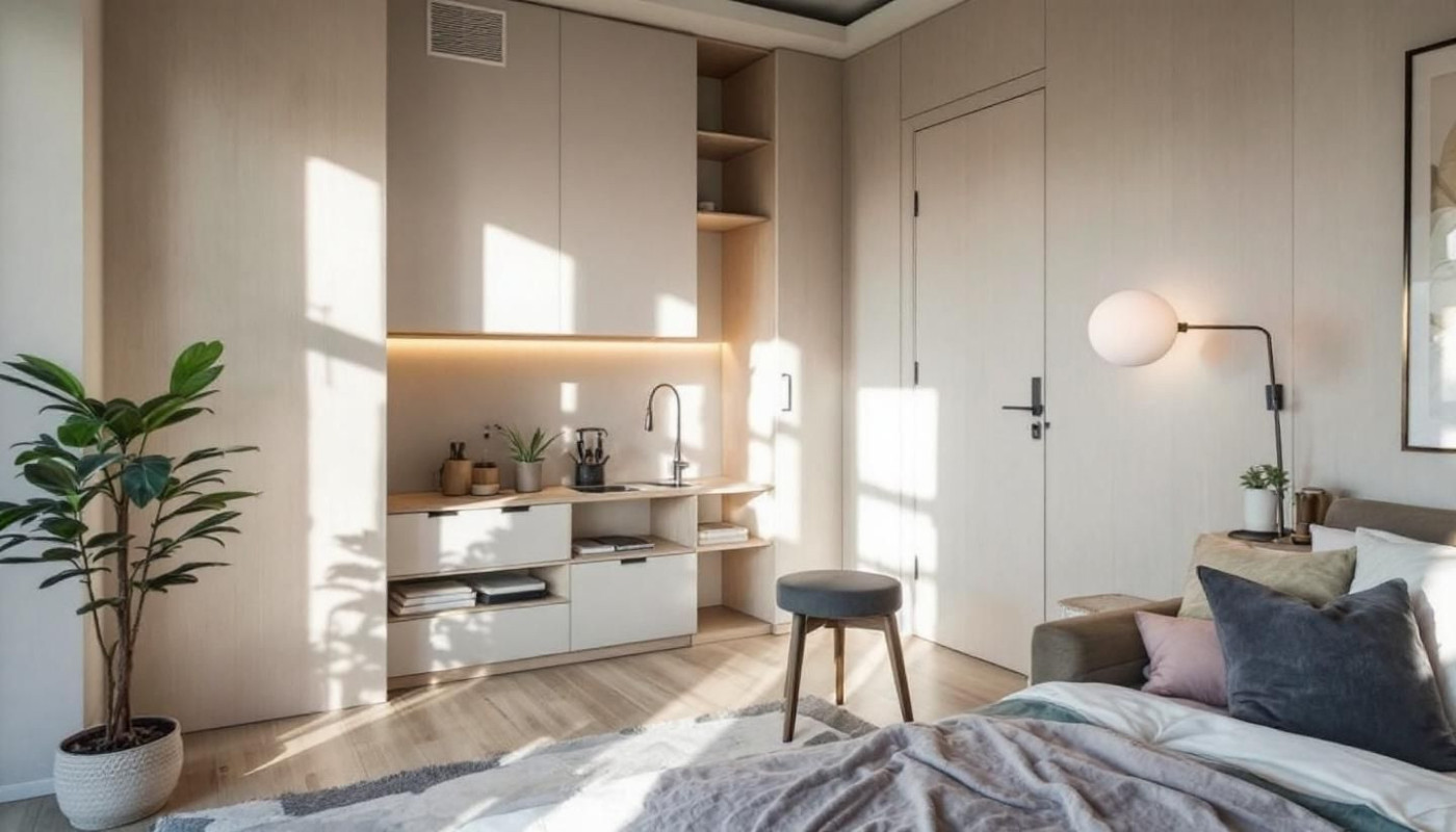 Optimisation de l'espace : stratégies pour petits appartements